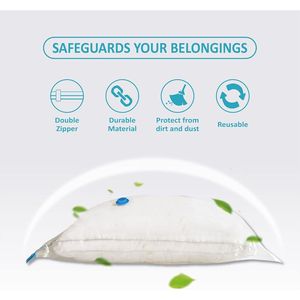 Sacchi Sottovuoto Salvaspazio Sigillabili per Vestiti, Bagagli da Viaggio, Biancheria da Letto, Accessori, Coperte, Piumoni, Cuscini e Oggetti da Trasporto - Product Image 3