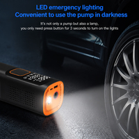 2025 DC 12V High Power 150PSI Portable ABS Digital Tire Inflator Air Compressor With Pressure Gauge