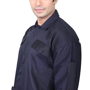 Combinaison de travail en coton de haute qualité, durable, haute visibilité, équipement réfléchissant, service OEM pour uniforme de mécanicien - Product Image 3