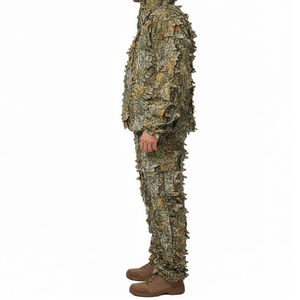 Traje Ghillie 3D con Camuflaje de Hojas, Ropa de Caza Transpirable, Traje de Francotirador, Uniforme para Observación de Aves en el Bosque y Entrenamiento al Aire Libre - Product Image 1