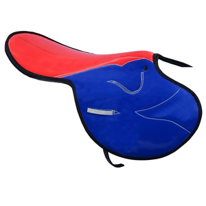 Selle anglaise longue durée pour chevaux de course, équestre, robuste, pour exercices de vitesse, personnalisable (couleur et logo) - Product Image 3