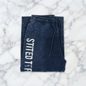 Wide Leg Fleece Sweatpants Relaxed Fit Heavyweight Casual <b>Lounge</b> Streetwear <b>Pants</b> - Product Image 6