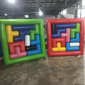 Laberinto Inflable de PVC de 2.5m x 2.5m, Juego de Bloques de Rompecabezas, Pista de Obstáculos Comercial para Parques de Aventuras Interiores y Exteriores - Product Image 6