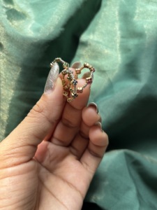 Anillo de Diamantes para Mujer, Oro Amarillo de 14k, Corte de Laboratorio, Joyería Elegante, Brillo Atemporal, Accesorio de Moda Brillante y Duradero - Product Image 6