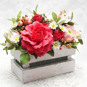 Blocs de mousse florale sèche Savanna pour fleuristes, briques de mousse pour fleurs artificielles, artisanat DIY, décoration intérieure, 2 couleurs gris et vert, modèle MDF20 - Product Image 4