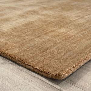 Alfombra de Oración Rectangular de Lana y Seda Anudada a Mano, Estilo Moderno, Color Natural, Antimicrobiana, Antideslizante, PET - Product Image 4