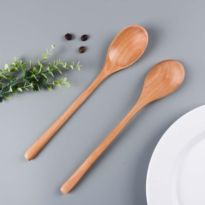 Wooden Natural 6-Piece Gold Plated <b>Mirror</b> Polish Eco-Friendly Dishwasher Safe Spoon Set High Quality - Product Image 2