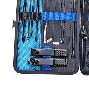 Boîte d'emballage en gros vide pour pinces à cils, boîte de rangement noire pour outils d'extension de cils pointus - Product Image 3