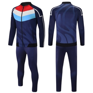 Conjunto Deportivo para Hombre, Tallas Grandes, Bloques de Color, Tejido de Algodón, Secado Rápido, Ropa Urbana, Primavera, Estampado por Transferencia Térmica - Product Image 4