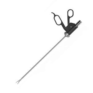 Forceps bipolaires laparoscopiques professionnels 5,5x330 mm en acier inoxydable, réutilisables, instrument chirurgical manuel, type II - Product Image 6