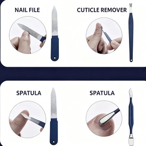 ชุดเครื่องมือตัดเล็บมือเล็บเท้า BAFA SURGICAL INSTRUMENTS 7/10/12/18/16/24 ชิ้น ผลิตจากสแตนเลสคุณภาพสูง ทนทาน ใบมีดโค้ง - Product Image 3