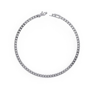 "18K Rose Gold Diamond Tennis <b>Bracelet</b> for Women | Round Cut Eternity <b>Bracelet</b> | Wedding Anniversary Gift | Luxury Stackable - Product Image 1