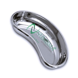 Plateaux chirurgicaux manuels en acier inoxydable allemand, finition polie, pour instruments de chirurgie générale en milieu hospitalier - Product Image 3