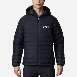 เสื้อแจ็คเก็ตพัฟเฟอร์กันลมกันน้ำสไตล์วินเทจลำลองสำหรับผู้ชายไซส์ใหญ่  แบบมีฮู้ด ลายเพสลีย์การ์ตูน ระบายอากาศได้ดี ผลิตตามสั่ง OEM - Product Image 5