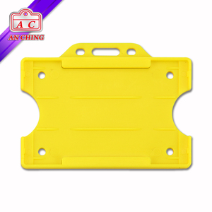 Single Card Horizontal PP Business Badge <b>ID</b> Card Badge <b>Holder</b> <b>ID</b> Tag - Product Image 4