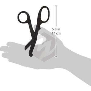 Ciseaux de sécurité robustes de 7,5 pouces pour pansements, ciseaux de traumatologie pour infirmières, ambulanciers, premiers secouristes, instruments médicaux de coupe robuste - Product Image 6