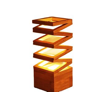 โคมไฟตั้งโต๊ะไม้ผลิตภัณฑ์ขายดีโคมไฟตั้งโต๊ะทำจากไม้ - Product Image 1