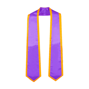 Écharpe de graduation Kente personnalisée en satin tricoté, unisexe, brodée, pour cérémonie scolaire, vente en gros OEM - Product Image 4