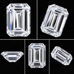 Diamant de laboratoire de 20,09 carats, taille émeraude, F VVS2 |   Diamant CVD certifié IGI, taille 3EX, CRAFTED CARBON - Product Image 2