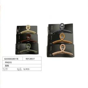 Set di fermagli per capelli Pinzas, 12 pezzi, finitura opaca, per donne e ragazze - Product Image 2