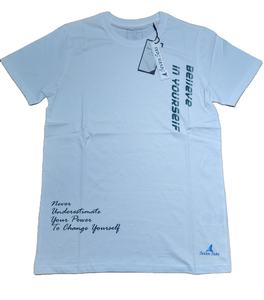 Camisetas de manga corta con estampado informal para hombre, ropa de entrenamiento transpirable de talla grande para correr, secado rápido, 100% algodón - Product Image 3