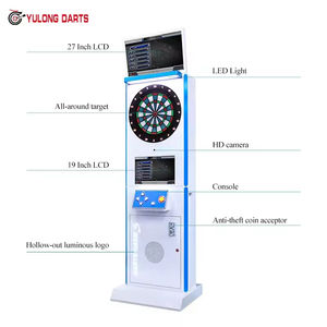 X-5 CE Certified Guangzhou Adult Play Against Arcade LCD Online Dart <b>Board</b> Flight <b>Game</b> Professional Dart Machine - Product Image 3