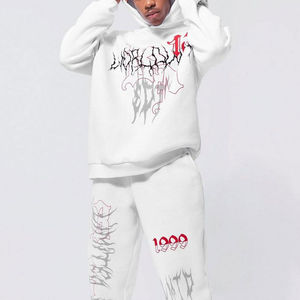 เสื้อฮู้ดพิมพ์ลายตามสั่ง แบบยูนิเซ็กซ์ พิมพ์ลายดิจิทัล ปักลายดีไซน์เนอร์ เสื้อคลุมแบบสวมหัว ชุดวอร์มฤดูหนาว ลายเรียบง่าย สวมใส่สบาย ระบายอากาศได้ดี มีฮู้ด - Product Image 3