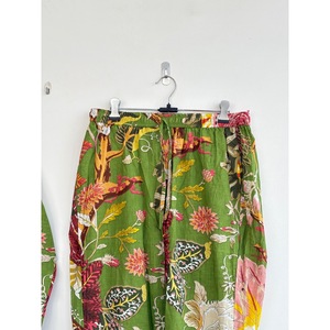 Vestido Camisero Bohemio con Estampado Floral, 100% Algodón, Cuello en V, Manga Larga, Botones al Frente, Cintura Natural, Corte Regular, Transpirable y Ecológico - Product Image 4