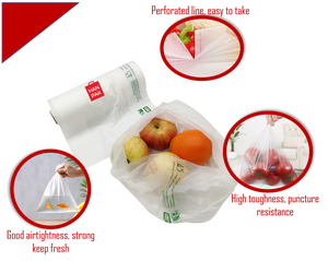 Film étirable de qualité alimentaire bon marché Dîner Pack PE alimentaire Emballage plastique pour emballage et impression sécurisés - Product Image 6