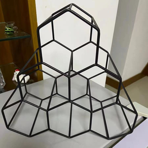 Estantes de Exhibición para Almacenamiento de Vino Personalizados, Soporte Metálico para Botellas de Vino, Soportes para Botellas de Vino - Product Image 4