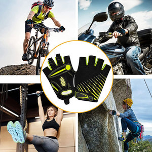 Gants de vélo respirants de qualité supérieure avec panneau anti-transpiration et grip durable, gants de cyclisme VTT avec grip en silicone - Product Image 5