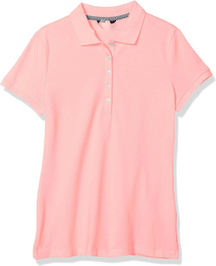 Polo pour femme de bonne qualité, nouveau, à séchage rapide, manches courtes, rose clair, pour le badminton, vente en gros de polos et t-shirts pour femmes - Product Image 4