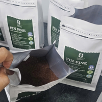 Prix d'usine 100% Robusta Grains de café torréfiés Full City Roast Haute Qualité Notes chocolatées sucrées Approvisionnement en vrac Premium