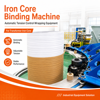Machine automatique de ligature de bobines pour noyaux de transformateur à haute efficacité et sécurité LEADWIN, pour noyaux laminés