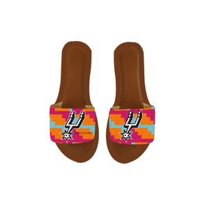 Custom Beaded latest trendy <b>Slippers</b> Game Day Stadium Comfortable <b>Open</b> <b>Toe</b> Fashion Slides Women's Summer Wear - Product Image 6