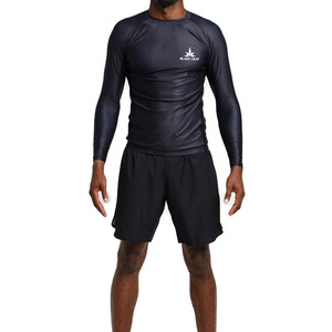 Custom Rash Guard Set MMA Grappling Rash Guard BJJ No <strong>Gi</strong> Long Sleeve Training Fightwear - Product Image 6