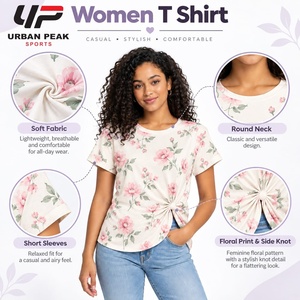 Camiseta de Manga Corta para Mujer al por Mayor con Diseño Personalizado, Gradación de Tallas Flexible y Opciones de Producción a Medida - Product Image 6
