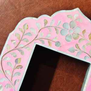 Marco de Fotos Decorativo Cuadrado de Alta Calidad con Incrustaciones de Madreperla, Diseño Personalizado, Artesanía, Decoración de Pared, Tamaño Personalizable - Product Image 3