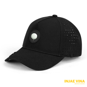 Premium 5 Panel Baseball <b>Hat</b> with Tee <b>Holder</b> Water Resistant Outdoor Running Cap Sun Protection Adjustable Golf Snapback <b>Hats</b> - Product Image 1