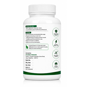 MY HERBALS MY IMMUNO BOOSTER Extracto de Planta 500mg Tableta Fórmula Herbal Antioxidante y de Bienestar Inmunológico Diario Para Hombres y Mujeres - Product Image 3