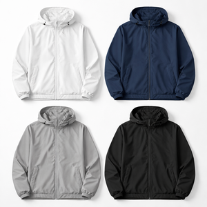 เสื้อแจ็คเก็ตกันลมแบบสั่งทำขายส่งสำหรับทีม - ผู้ผลิต OEM และผู้จัดจำหน่ายโดยตรงจากโรงงาน - Product Image 5