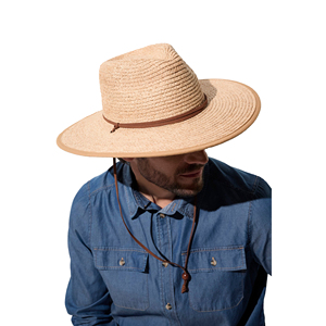 Quick Dry Fishing Sun Cap Wide Brim Outdoor <b>Hat</b> with Neck Guard Breathable Side Panels for Men <b>Women</b> and Water Activities - Product Image 1