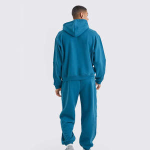 Chándal Holgado Personalizado para Hombre al por Mayor, Chándal Personalizado con Lavado Ácido para Hombre con Ropa Deportiva, MOQ Bajo, Marcas Estadounidenses - Product Image 6