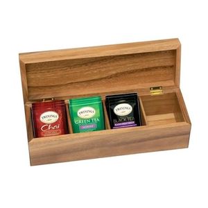 Custom Handmade Foldable Wooden <b>Tea</b> <b>Box</b> Organizer for Home Kitchen Storage Eco-Friendly <b>Tea</b> Chest with Multiple Compartments - Product Image 3