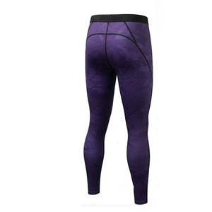 Traje de Compresión para Hombre, Diseño Sólido con Logotipo Frontal, Tejido Transpirable de Secado Rápido, Ropa Deportiva para Entrenamiento - Product Image 6