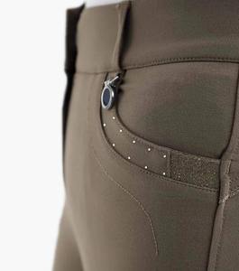 Ropa Ecuestre al por Mayor 2026: Pantalones de Montar de Silicona de Asiento Completo, Jodhpurs y Leggings con Cierre de Botones - Product Image 5