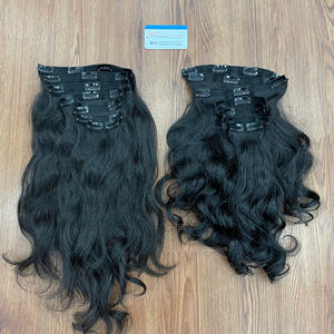 Mejor Textura, Cabello Humano Vietnamita 100%, Color Natural, Cabello con Clip, Sin Procesar, Nuevo Stock, Listo para Enviar - Product Image 2