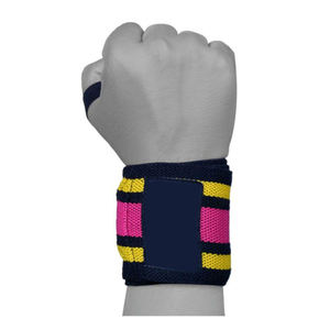 Bandes de poignet personnalisées avec logo imprimé, prix bas, faible MOQ, fabrication professionnelle, bandes de poignet pour l'entraînement et la musculation - Product Image 3