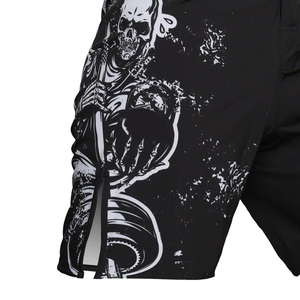 Pantalones Cortos de Muay Thai MMA Fairtex Hechos a Medida de Alta Calidad, Nuevo Diseño Estampado en Satén, Cintura Media, para Uso en el Gimnasio - Product Image 3