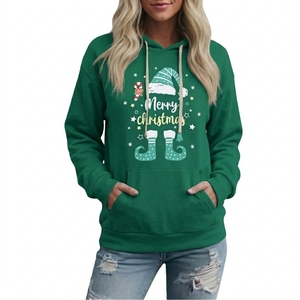 <b>Christmas</b> Cartoon <b>Sweatshirt</b> Funny Xmas Long Sleeve Holiday Pullover Tops Knitted Crew Spring Autumn <b>Christmas</b> Hoodie - Product Image 6